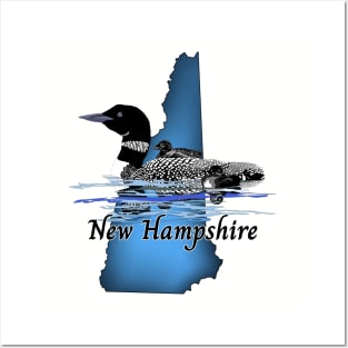 New Hampshire Loon Posters and Art